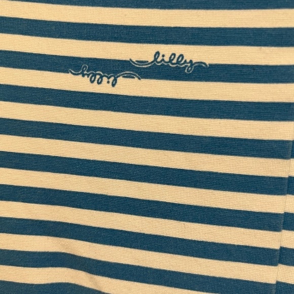 Lilly Pulitzer Briella Dress Blue Chin Chin Size medium - Picture 3 of 5